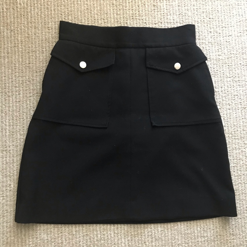 H&M Black pencil skirt